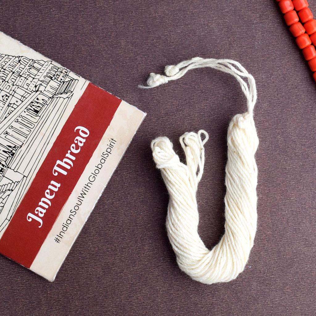 This Yellow Cotton Janeu Thread (Yagnopaveeth Janeu) is traditionally worn during sacred rituals and ceremonies, symbolizing purity, commitment, and spiritual initiation – India’s Largest Pooja Accessories Brand – www.satvikstore.in