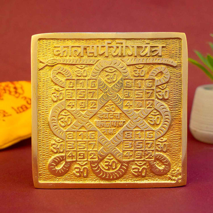 Asht Dhatu Kalsarp Yog Yantra for Kaal Sarp Dosh Nivaran and Rahu-Ketu Shanti – Satvikstore.in India’s Largest Pooja Accessories Brand - www.satvikstore.in 