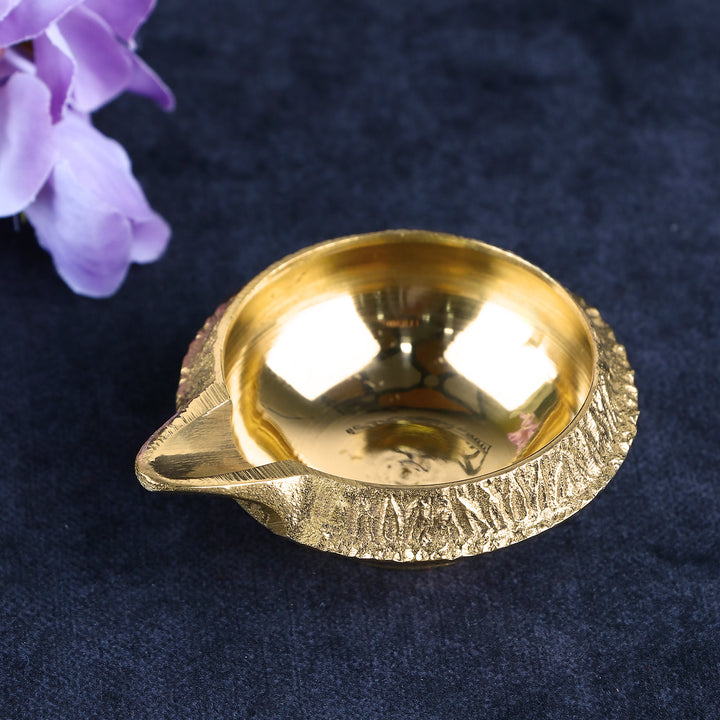 Beautiful Pure Brass Kuber Diya – Traditional brass oil lamp symbolizing wealth and prosperity, perfect for pooja and festive rituals. India’s Largest Pooja Accessories Brand – www.satvikstore.in