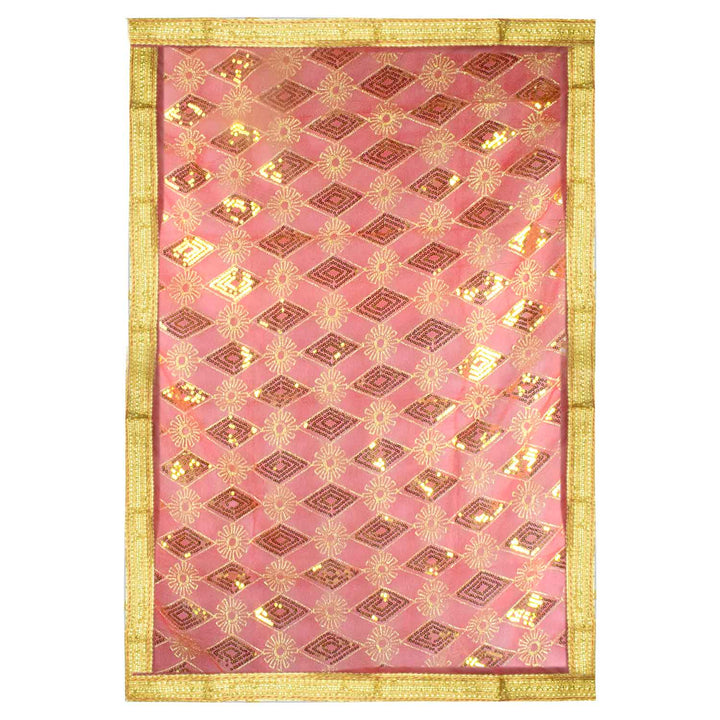 ✨ "Mata Ki Chunri with Golden Border – Divine Prayer Cloth for Puja" ✨

Elevate your spiritual rituals with this beautiful Mata Ki Chunri, featuring a golden border and intricate diamond and floral patterns. Measuring 190 cm (75 inches) in length and 110 cm (43 inches) in height, this Chunri is perfect for Devi puja, Navratri, Durga Puja, and festive decor. Its shimmering design adds a touch of divinity to your sacred offerings.

🛍️ Shop authentic religious accessories at Satvik Store for all your devotion