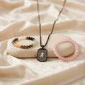 dhan yog bracelet rose quartz bracelet hanuman chalisa pendant wealth love protection combo. India’s Largest Puja Accessories Brand- www.satvikstore.in