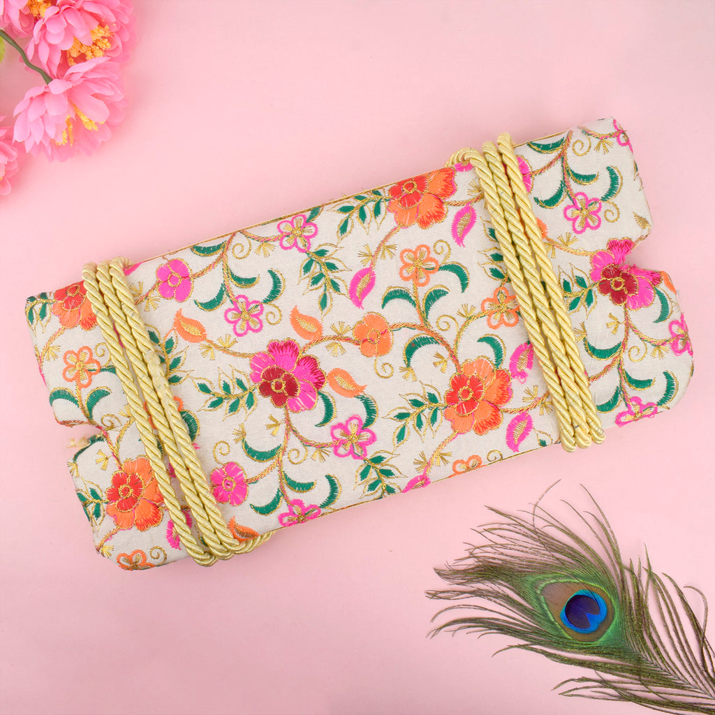 Elegant white floral Jhula swing crafted for Hariyali Teej, perfect for placing Krishna idols during festive celebrations. India’s Largest Pooja Accessories Brand – www.satvikstore.in