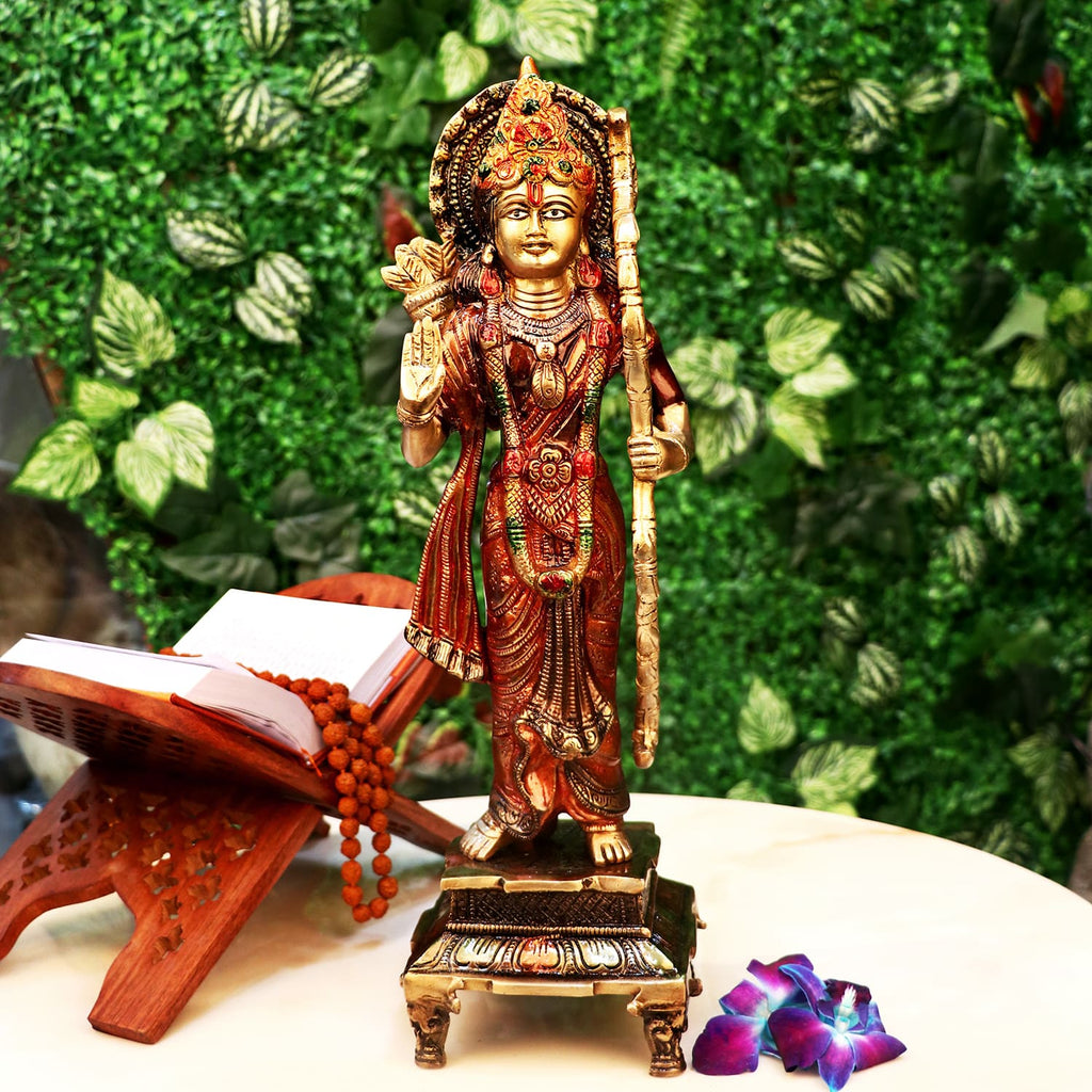 Keeping Ram with Bow Statue is good for Strength.&nbsp;Rama not only strings the bow, but he also snaps it with his strength and victory. In this situation, the bow is more than just&nbsp;a symbol of Rama's great strength; it also acts as a symbol of Rama's goodness, worthiness, and divine origins.