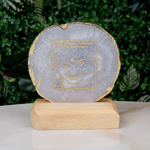 Guruji Agate Stone Stands