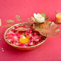 Handcrafted Graceful Urli – Beautifully crafted urli with intricate details, ideal for spiritual, festive, and home decor purposes. India’s Largest Pooja Accessories Brand – www.satvikstore.in