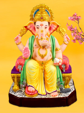 24 Inch Heramba Eco Friendly Ganesha Idol