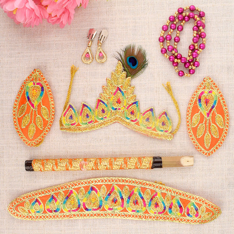 Kids Jewellery Shingar Set for Bal Krishna Outfit India’s Largest Pooja Accessories Brand – www.Satvikstore.in