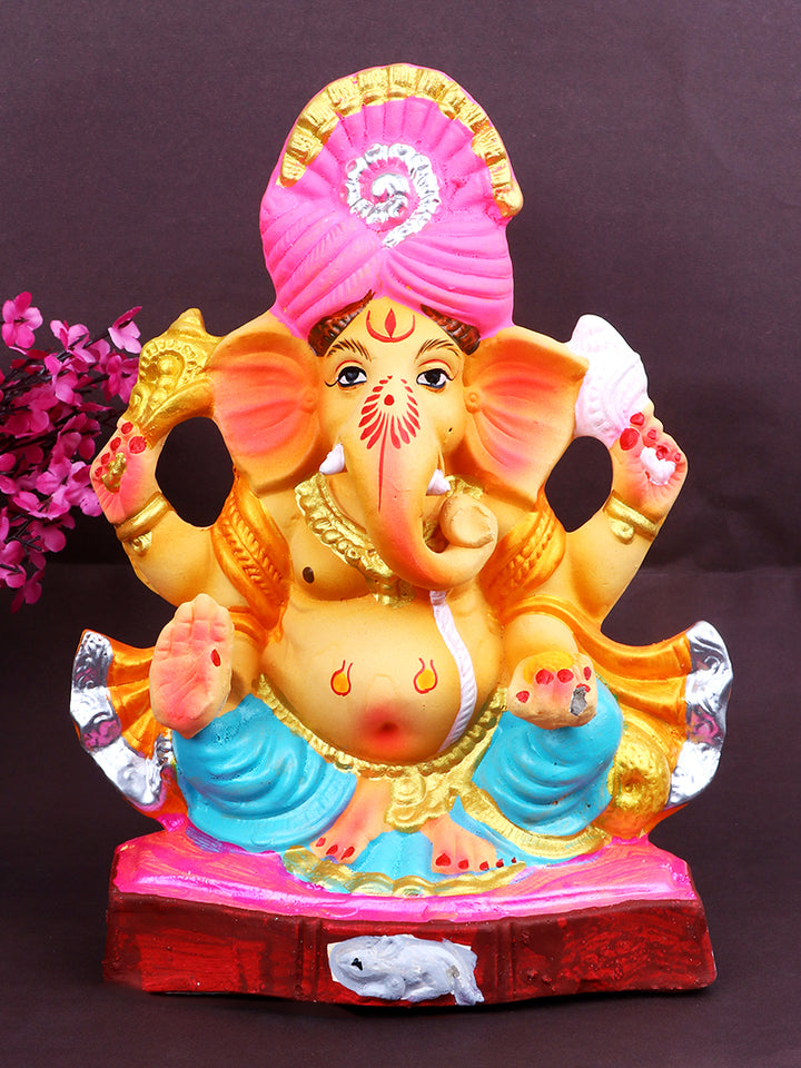 10-inch Kripalu eco-friendly Ganesha idol | India’s Largest Pooja Accessories Brand – www.satvikstore.in
