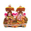 Lakshmi Ganesha Traditional Clay Statue Puja Store Online Pooja Items Online Puja Samagri Pooja Store near me www.satvikstore.in