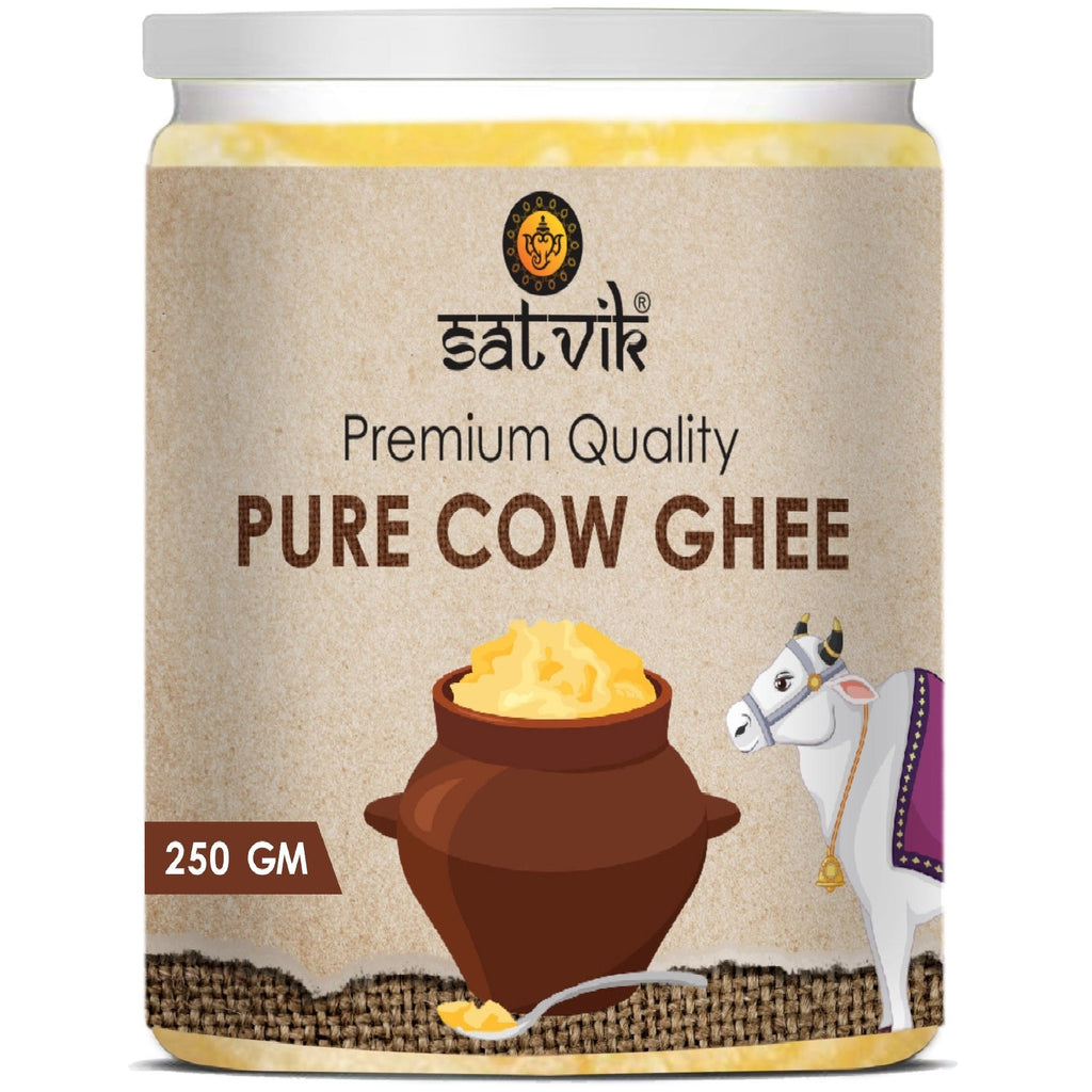 Pure Cow Desi Ghee for Pooja is a premium-quality, natural ghee sourced from cows, ideal for sacred rituals and spiritual offerings. It enhances the sanctity of ceremonies, promoting blessings, purity, and divine connection during religious practices – India’s Largest Pooja Accessories Brand – www.satvikstore.in